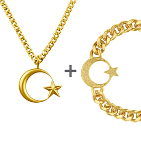 Türkei Wappen Schmuck Set Herren Edelstahl Kollektion