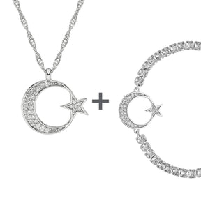 Türkei Wappen Schmuck Set Damen | d'origine
