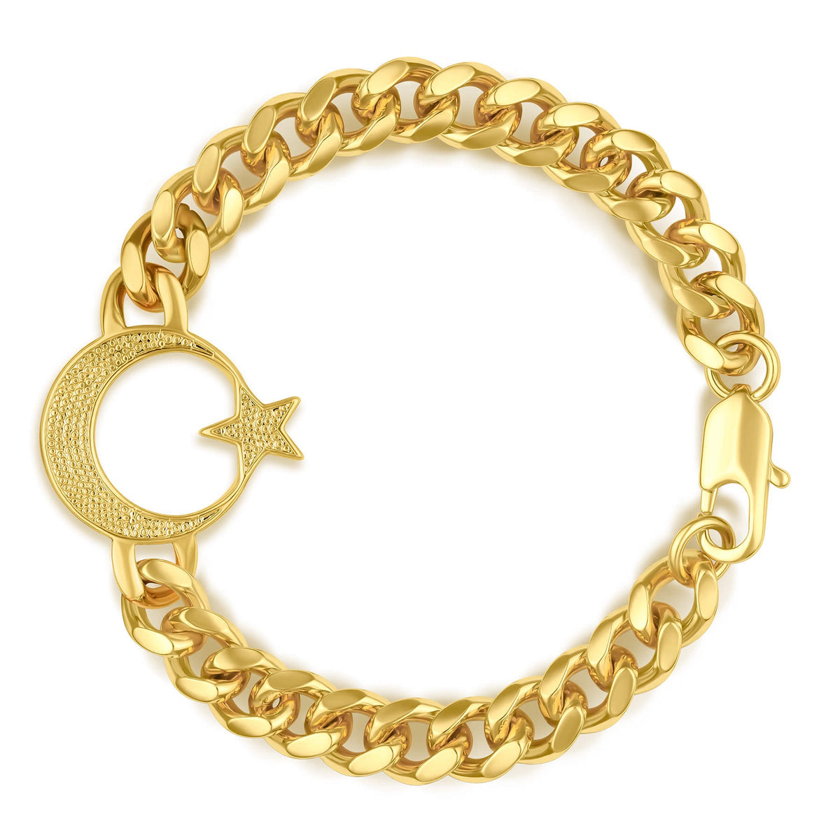 Türkei Wappen Armband Herren Gold vergoldet | d'origine