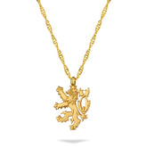 Tschechien Löwe Wappen Kette Damen 18K Gold | d'origine