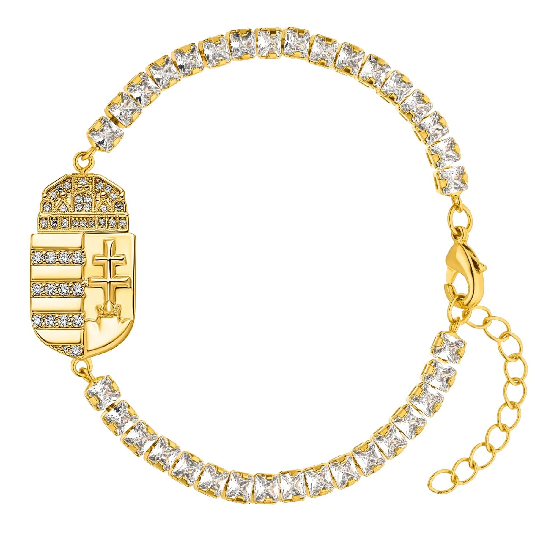 Hungary Emblem Bracelet Women Gold-Plated | d'origine