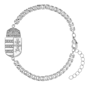 Hungary Emblem Bracelet Women Silver Stainless Steel – Emblem