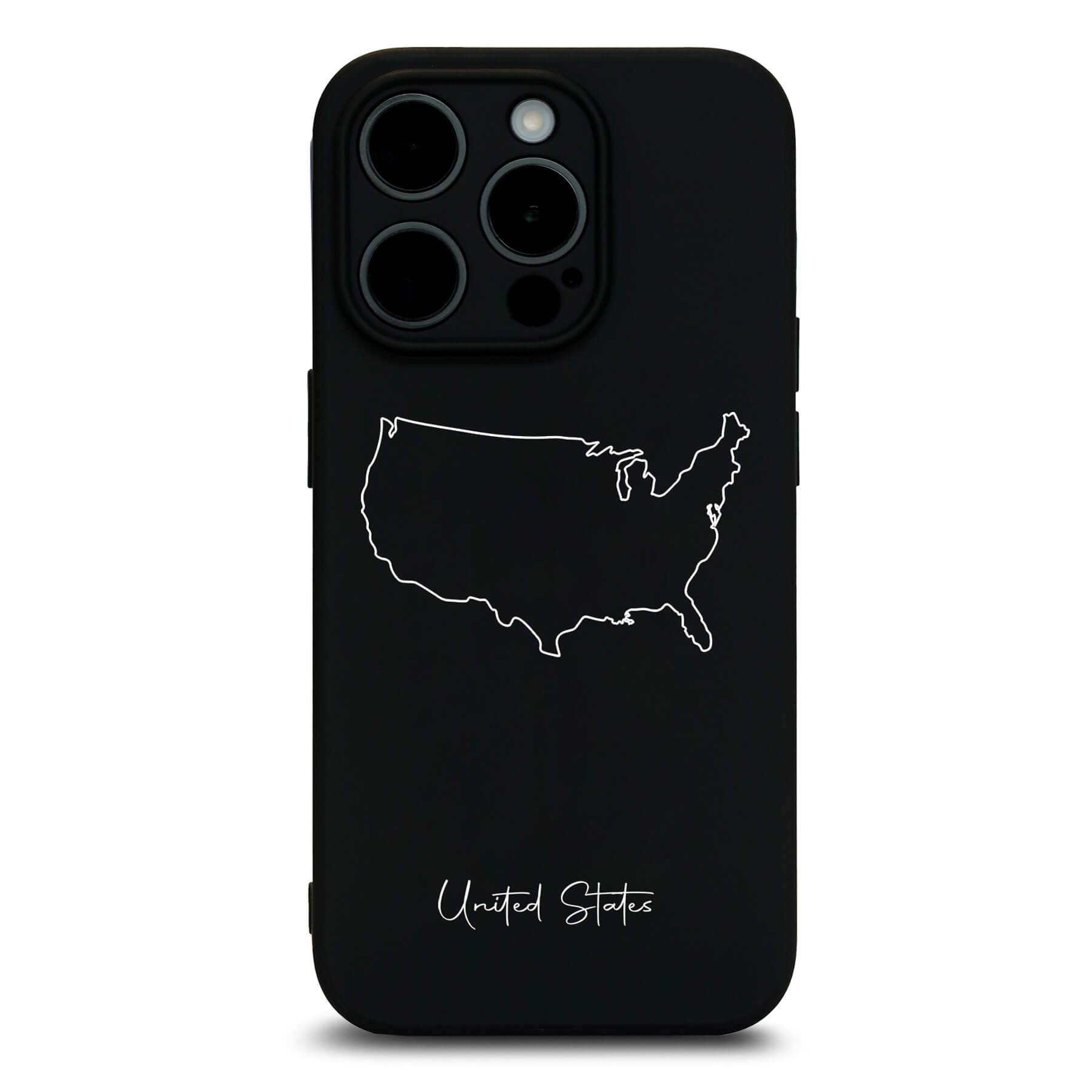USA Landkarte Handyhülle Schutzhülle | d'origine