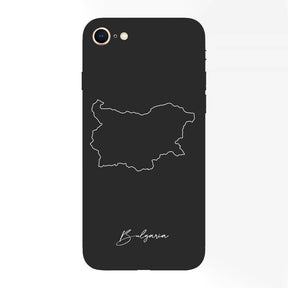 Bulgarien Handyhülle – Landkarten Design