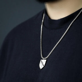 Sandžak Wappen Kette Herren am Model