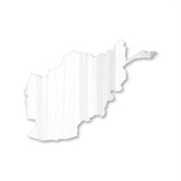 Afghanistan Landkarte Spiegel Acrylglas | d'origine