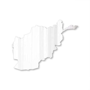 Afghanistan Landkarte Spiegel Acrylglas | d'origine