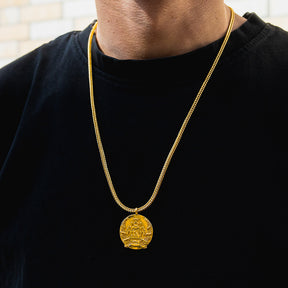 Afghanistan Wappen Kette Herren am Model