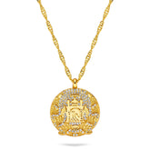 Afghanistan Wappen Kette Damen Gold vergoldet | d'origine