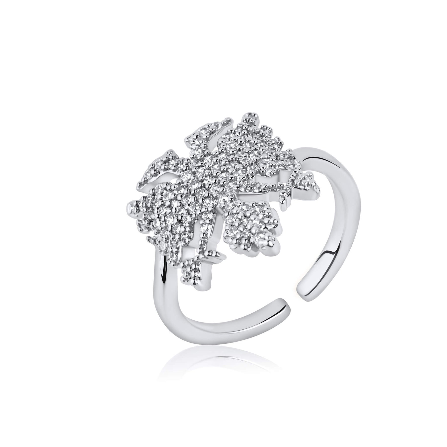 Albanien Wappen Ring Damen Silber wasserfest | d'origine