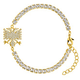 Albania Emblem Bracelet Women Gold-Plated | d'origine
