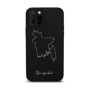 Bangladesch Handyhülle – Landkarten Design