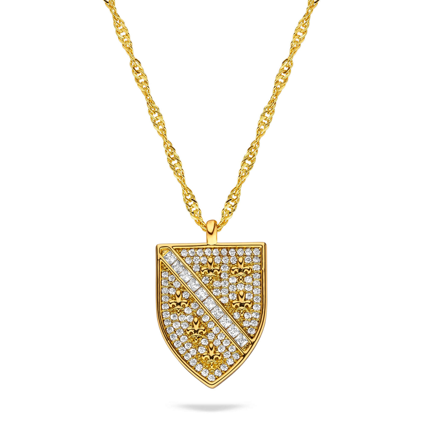 Bosnia Emblem Necklace Women Gold-Plated | d'origine