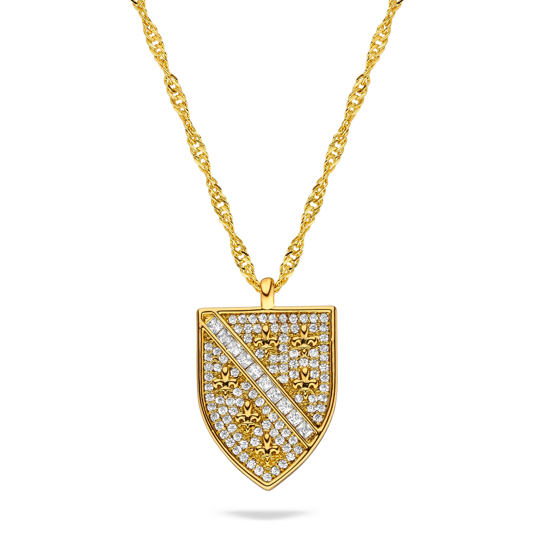 Bosnia Emblem Necklace Women Gold-Plated | d'origine