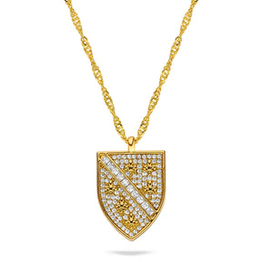 Bosnia Emblem Necklace Women Gold-Plated | d'origine