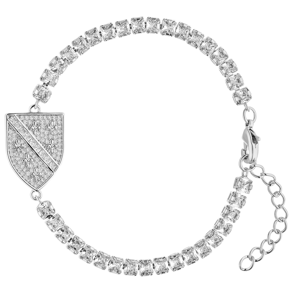 Bosnien Wappen Armband Damen 18K Gold – Ljiljan Lilie