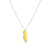 Portugal Landkarten Kette Damen 18K Gold | d'origine
