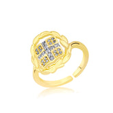 Griechenland Wappen Ring Damen 18K Gold | d'origine