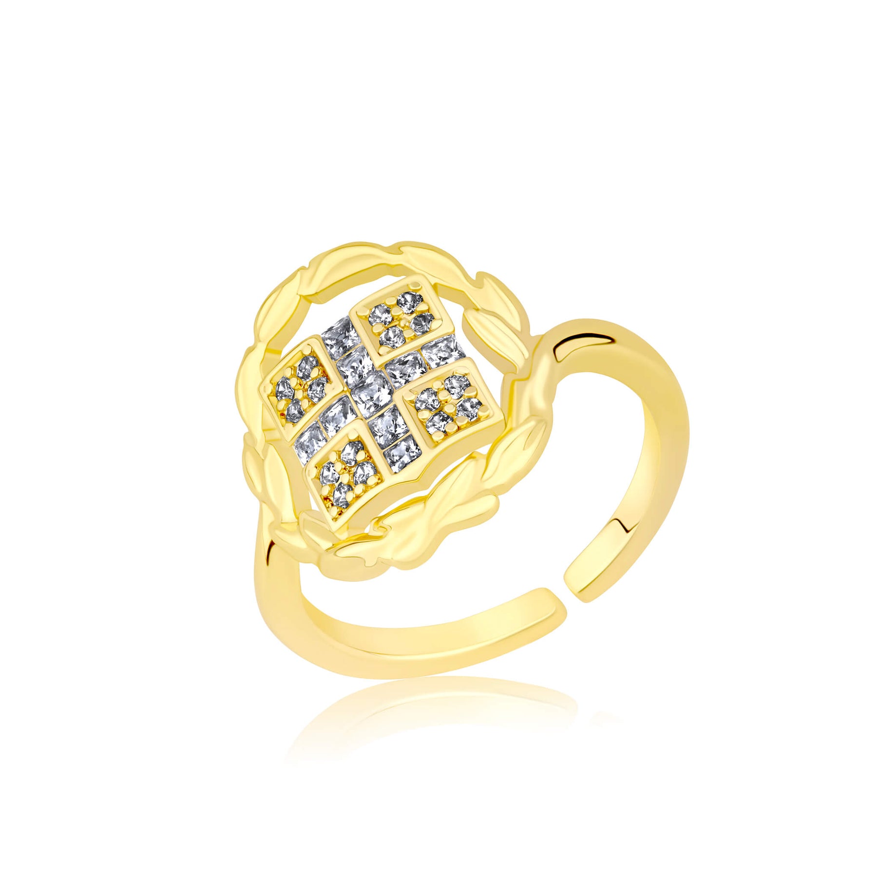Griechenland Wappen Ring Damen 18K Gold | d'origine