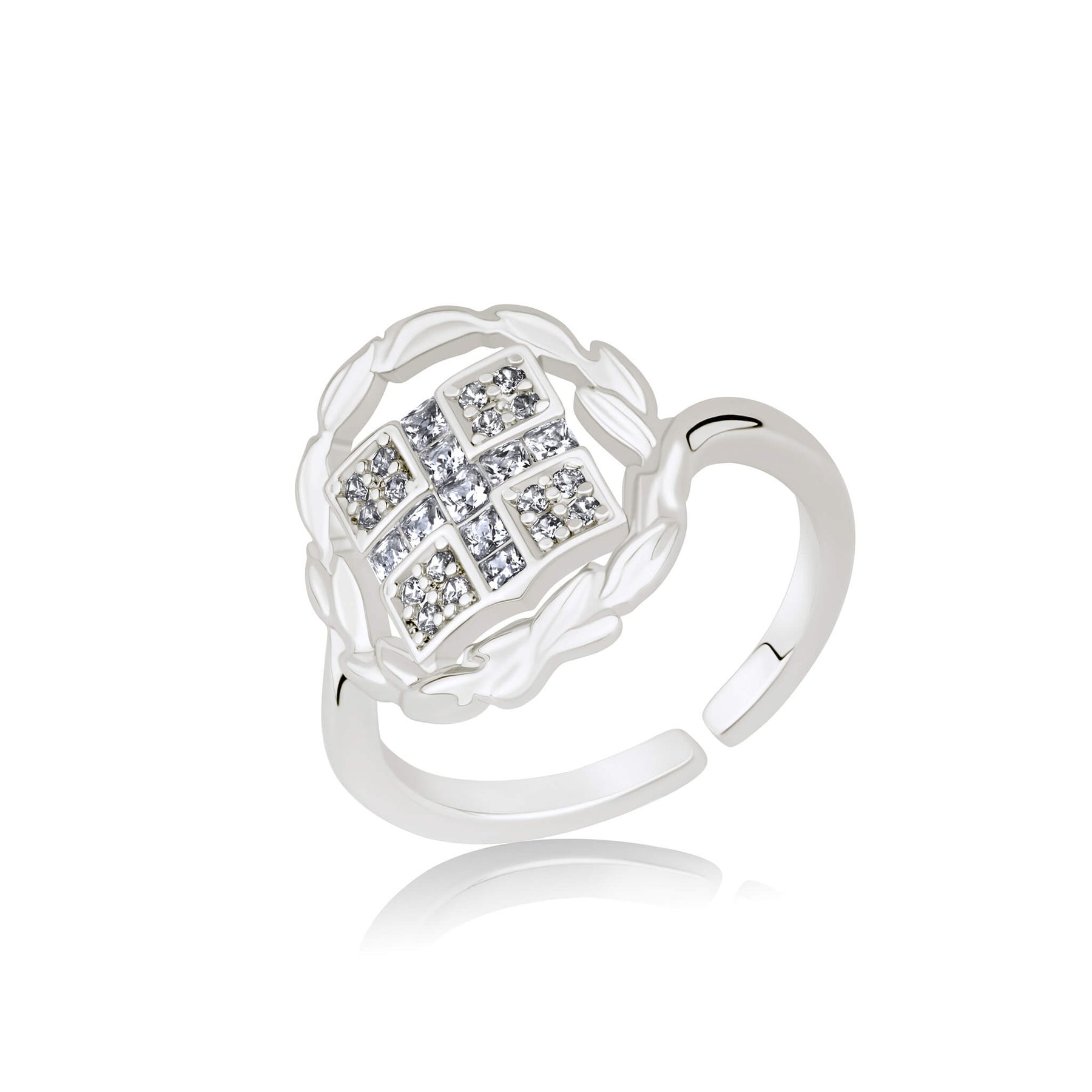 Griechenland Wappen Ring Damen Silber wasserfest | d'origine
