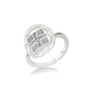 Griechenland Wappen Ring Damen Silber wasserfest | d'origine
