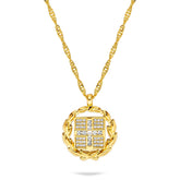 Griechenland Wappen Kette Damen Gold vergoldet | d'origine
