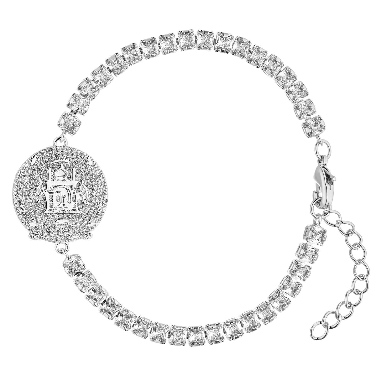 Afghanistan Wappen Armband Damen Silber Edelstahl – Wappen