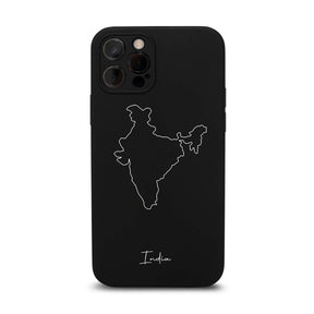 Indien Handyhülle – Landkarten Design