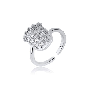 Kroatien Wappen Ring Damen Silber wasserfest | d'origine