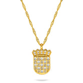 Kroatien Wappen Kette Damen Gold vergoldet | d'origine