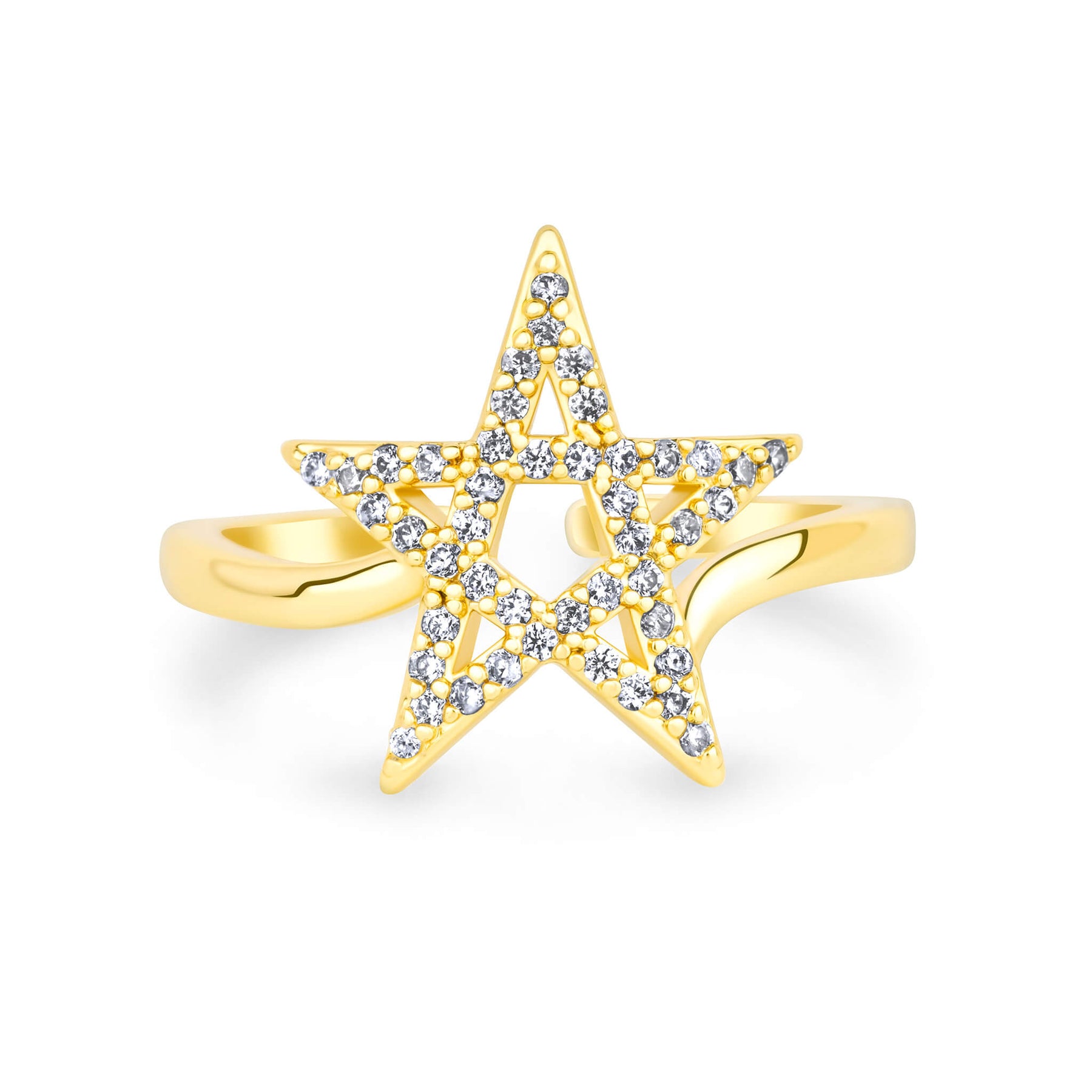 Marokko Wappen Ring Damen Gold vergoldet | d'origine