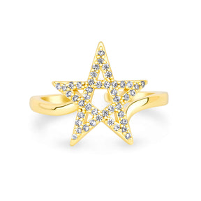 Marokko Wappen Ring Damen Gold vergoldet | d'origine