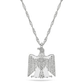 Palästina Wappen Kette Damen Silber wasserfest | d'origine