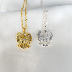 Polen Adler Wappen Kette Damen 18K Gold | d'origine