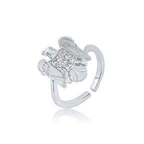 Rumänien Wappen Ring Damen Silber wasserfest | d'origine