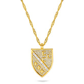 Sandžak Wappen Kette Damen Gold vergoldet | d'origine