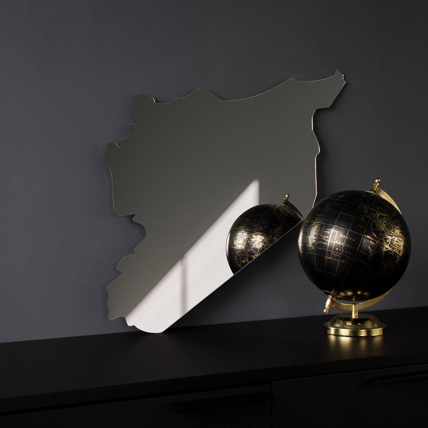 Syrien Silhouette Spiegel Acrylglas | d'origine