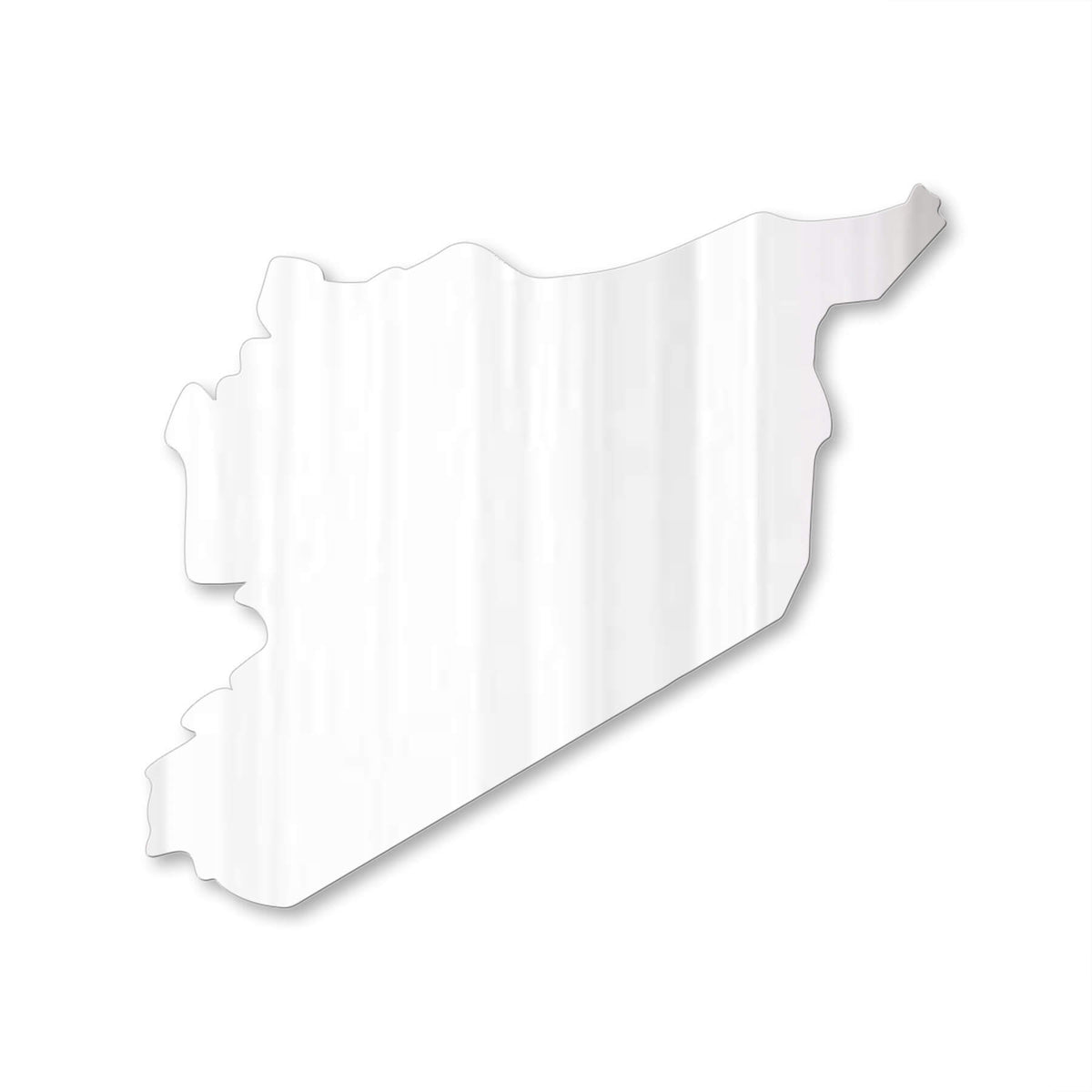 Syrien Landkarte Spiegel Acrylglas | d'origine