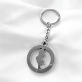 Tunesien Landkarten Schlüsselanhänger Silber Edelstahl | d'origine