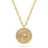 Tunesien Wappen Kette Damen 18K Gold | d'origine