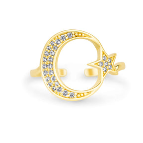 Türkei Wappen Ring Damen Gold vergoldet | d'origine