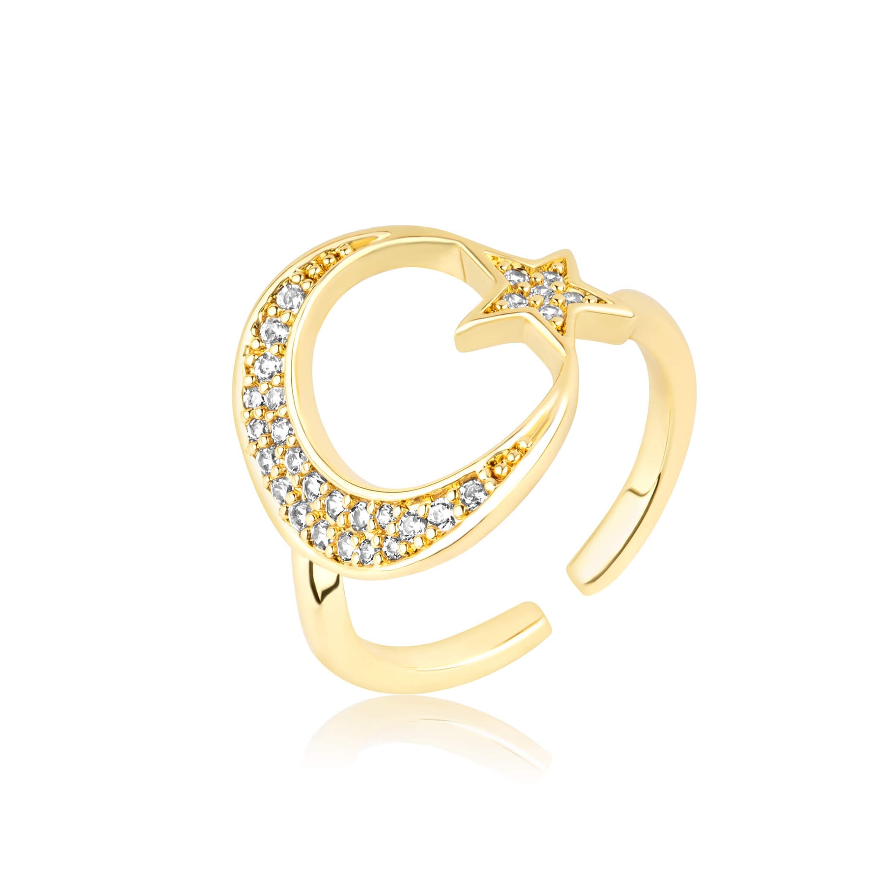 Türkei Ayyıldız Wappen Ring Damen 18K Gold | d'origine