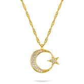Türkei Wappen Kette Damen Gold vergoldet | d'origine