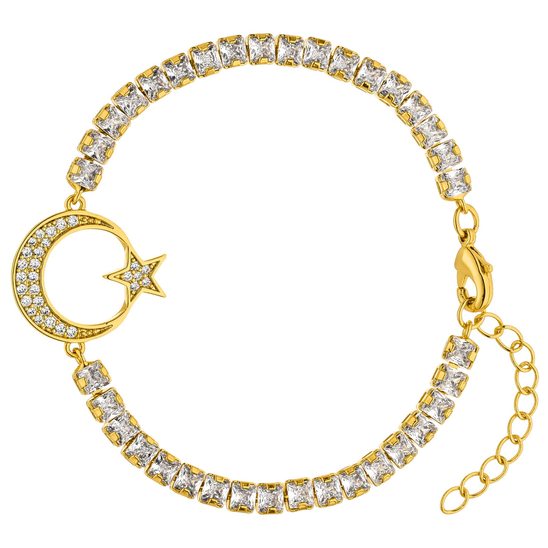 Türkei Wappen Armband Damen Gold vergoldet | d'origine