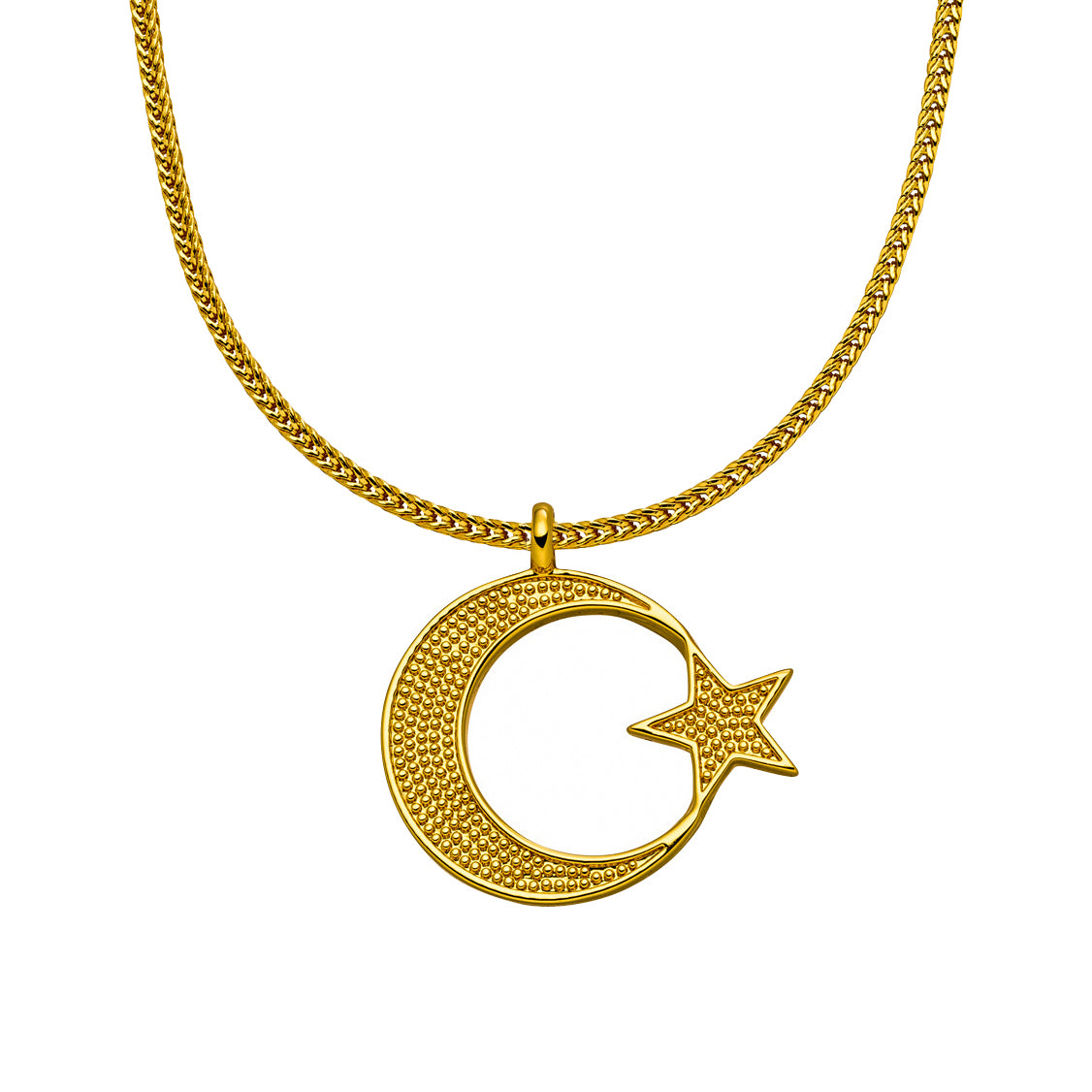 Türkei Wappen Kette Herren Gold vergoldet | d'origine