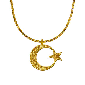 Türkei Wappen Kette Herren Gold vergoldet | d'origine