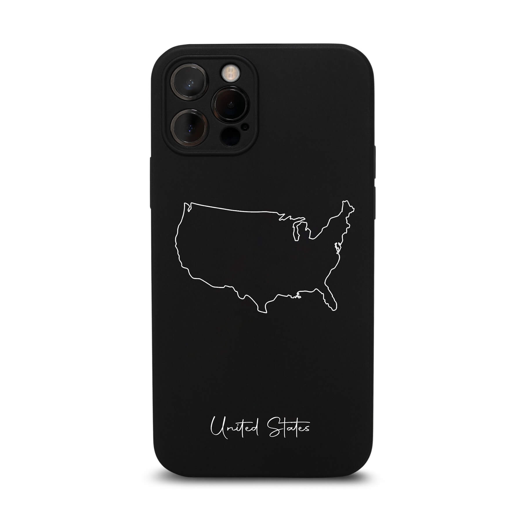 USA Handyhülle – Landkarten Design