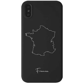 Frankreich Handyhülle Silhouette Schutzhülle | d'origine