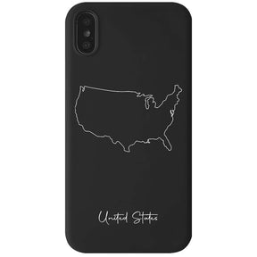 USA Handyhülle Silhouette Schutzhülle | d'origine